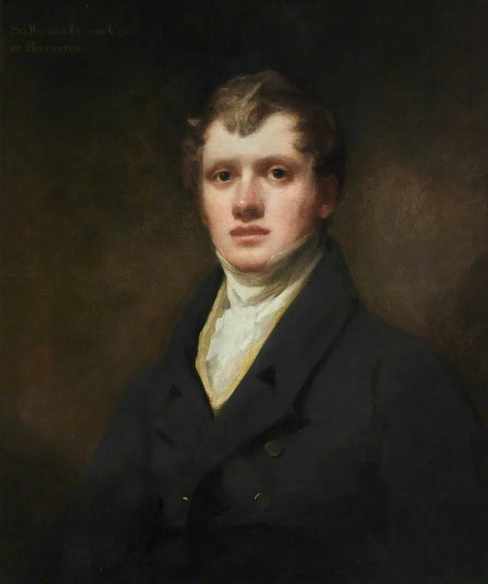 Sir William Gibson-Craig (1797–1878) - Henry Raeburn image 1 copie peinte à la main à l’huile