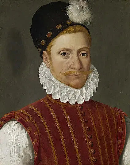 Sir William Kirkcaldy de Grange - François Clouet image 1 reproduction artisanale de tableau