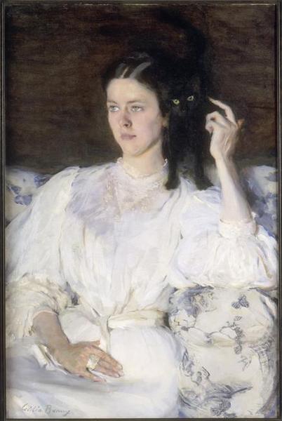 Sita et Sarita - Cecilia Beaux image 1 tableau peint à l’huile sur toile