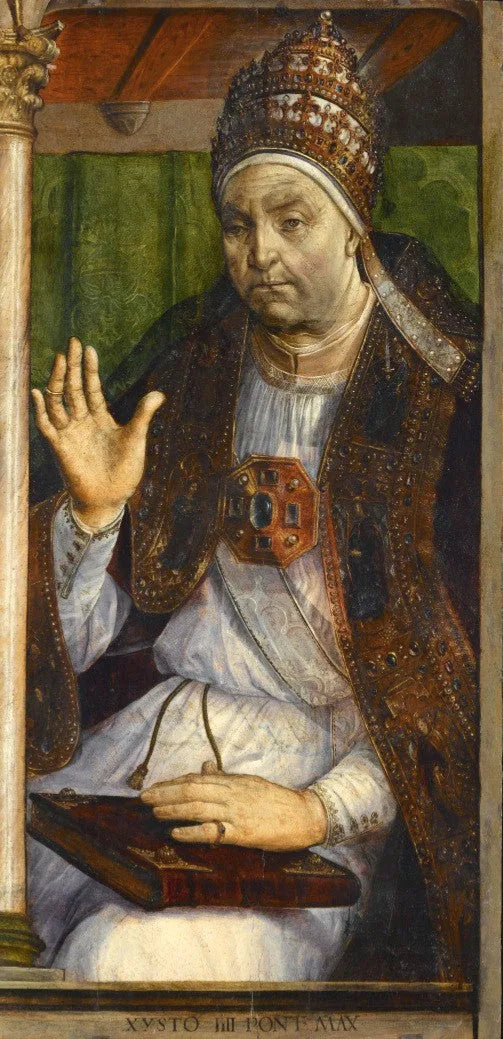 Sixte IV (1414-1484), pape - Pedro Berruguete image 1 reproduction réalisée par Alpha Reproduction