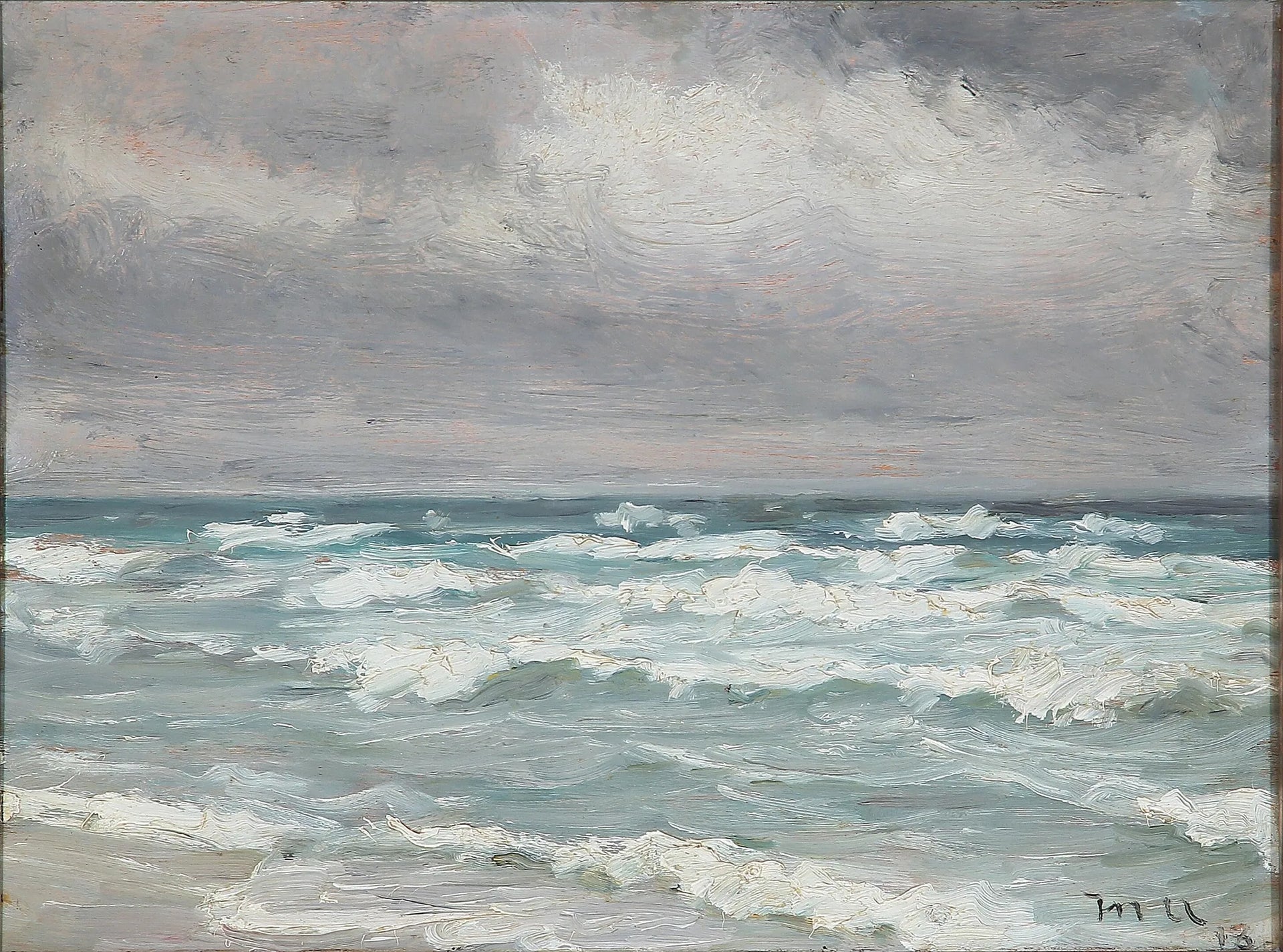 Skagen. - Michael Peter Ancher image 1 copie de tableau peinte à la main