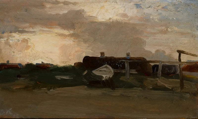 Skagen Sønderstrand. Aften - Peder Severin Krøyer