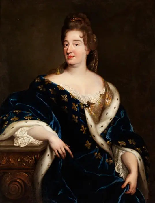 So-called Portrait of Maria Theresa, Queen of France - Hyacinthe Rigaud image 1 tableau peint à l’huile sur toile