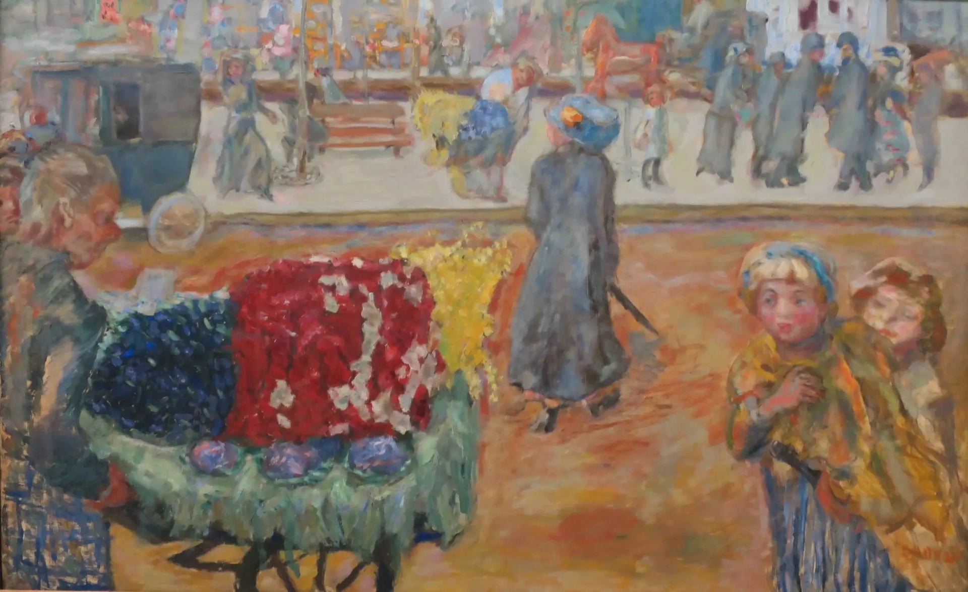 Soir à Paris - Pierre Bonnard image 1 reproduction de peinture à l’huile