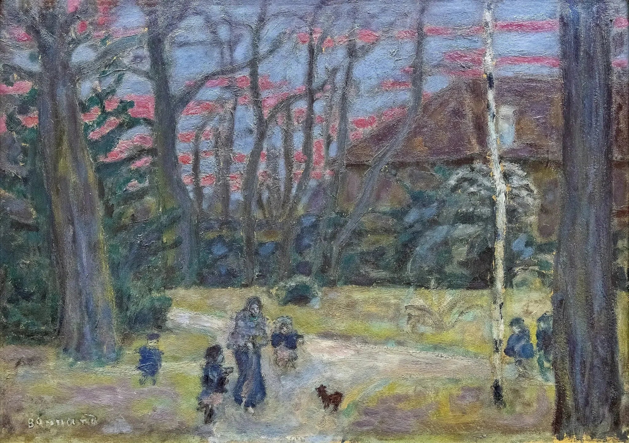 Soir de Noël - Pierre Bonnard image 1 copie de tableau peinte à la main