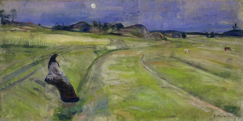 Soir - Edvard Munch