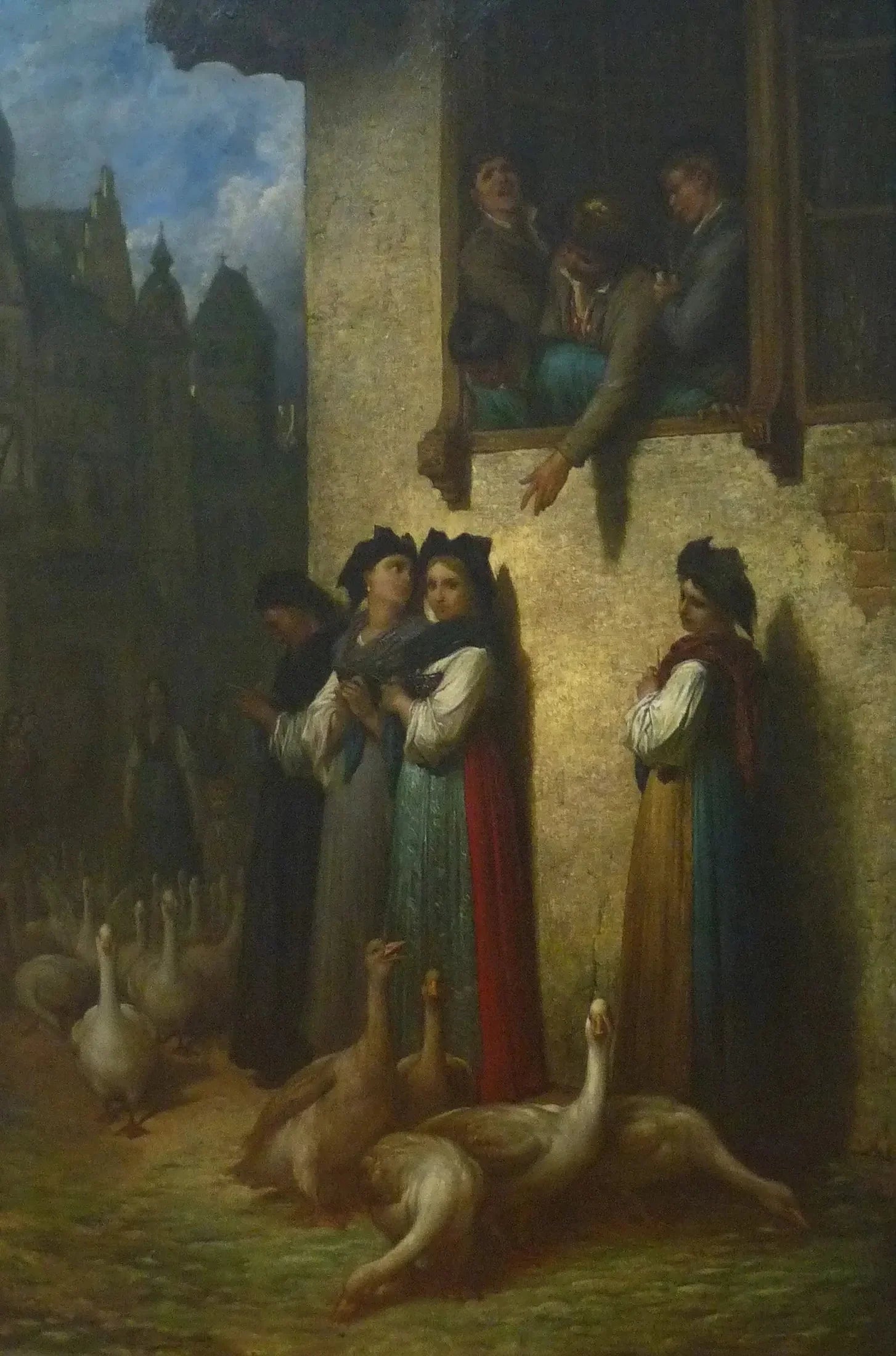 Soir en Alsace - Gustave Doré image 1 tableau peint à l’huile sur toile