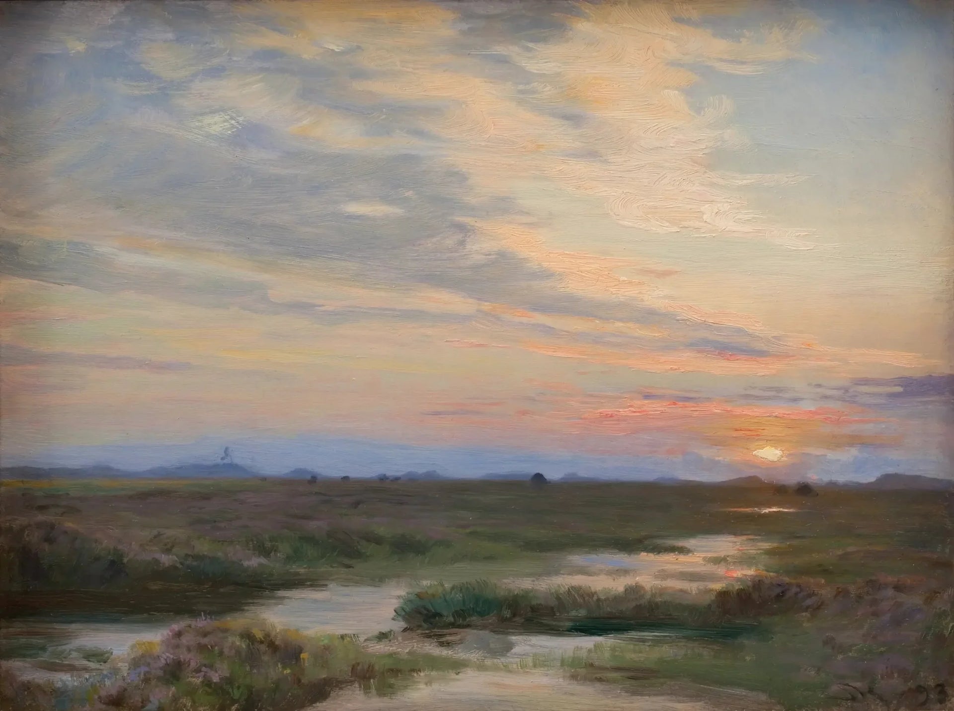 Soirée à Skagen - Peder Severin Krøyer image 1 reproduction de peinture à l’huile