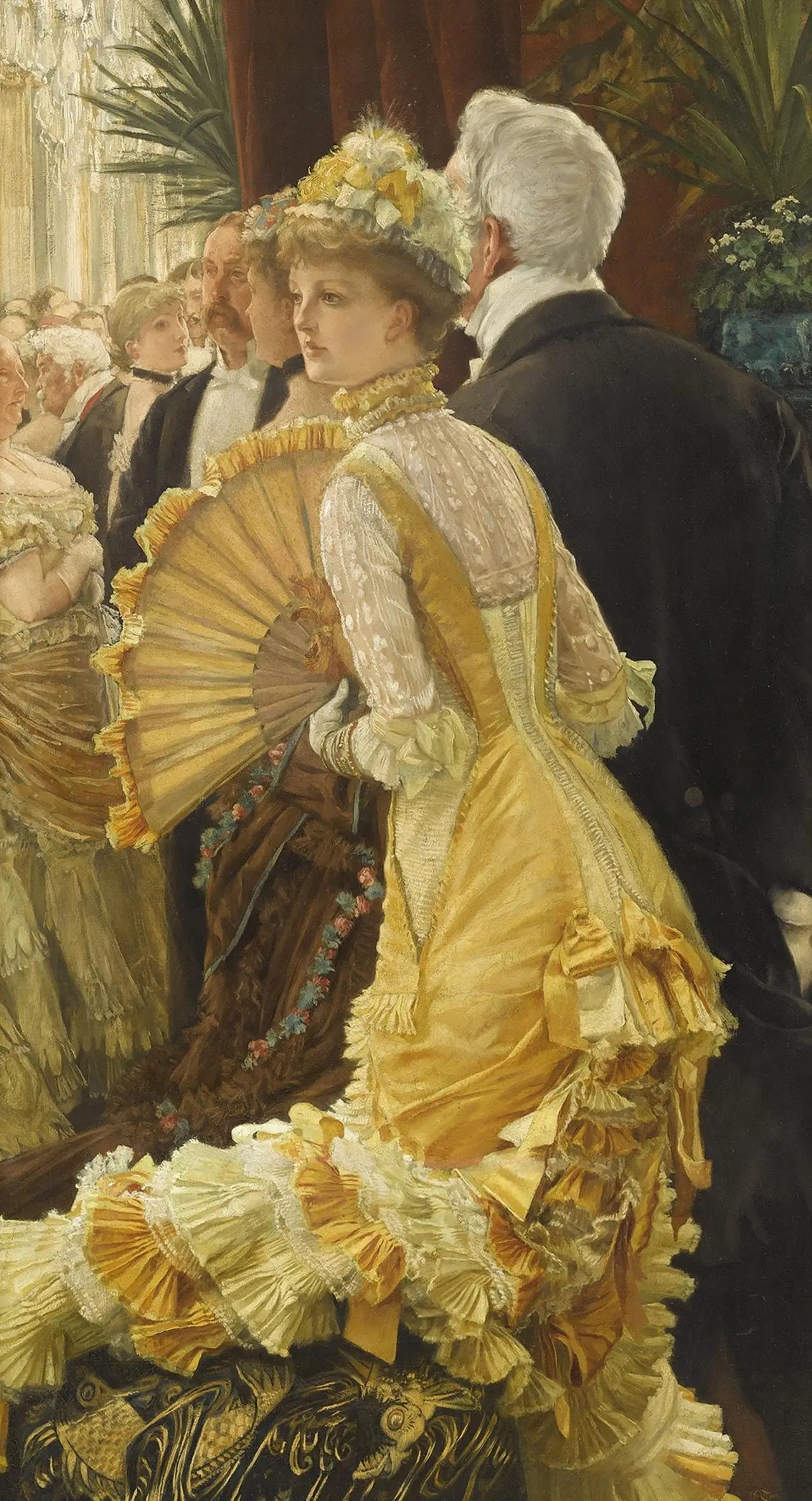 Soirée - James Tissot image 1 tableau peint à l’huile sur toile