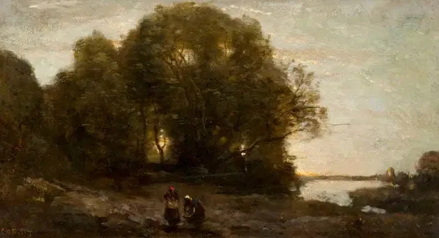 Soirée - Jean-Baptiste Camille Corot