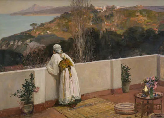 Soirée, Tanger - John Lavery