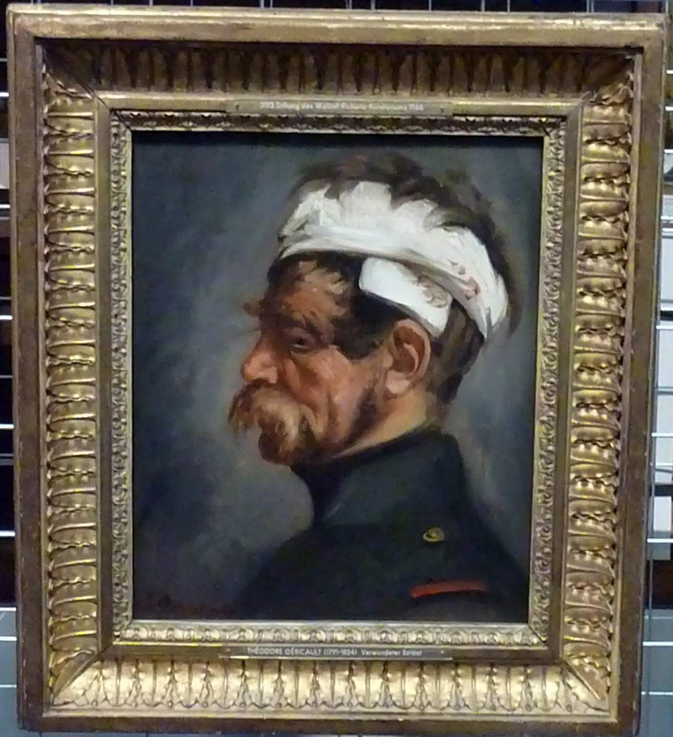 Soldat blessé - Théodore Géricault image 1 reproduction de peinture à l’huile