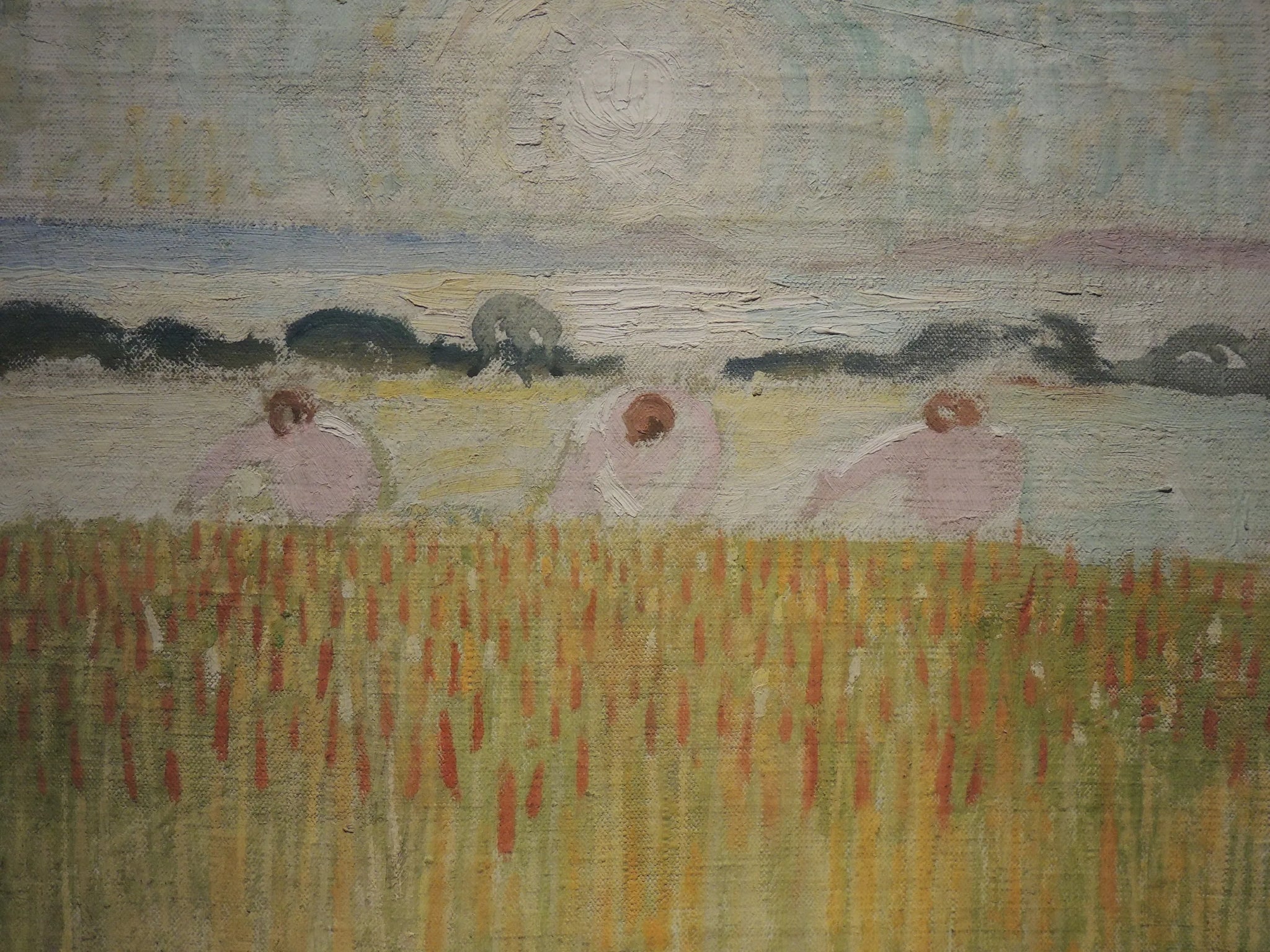Soleil blanc sur les blés - Maurice Denis image 1 copie de tableau peinte à la main