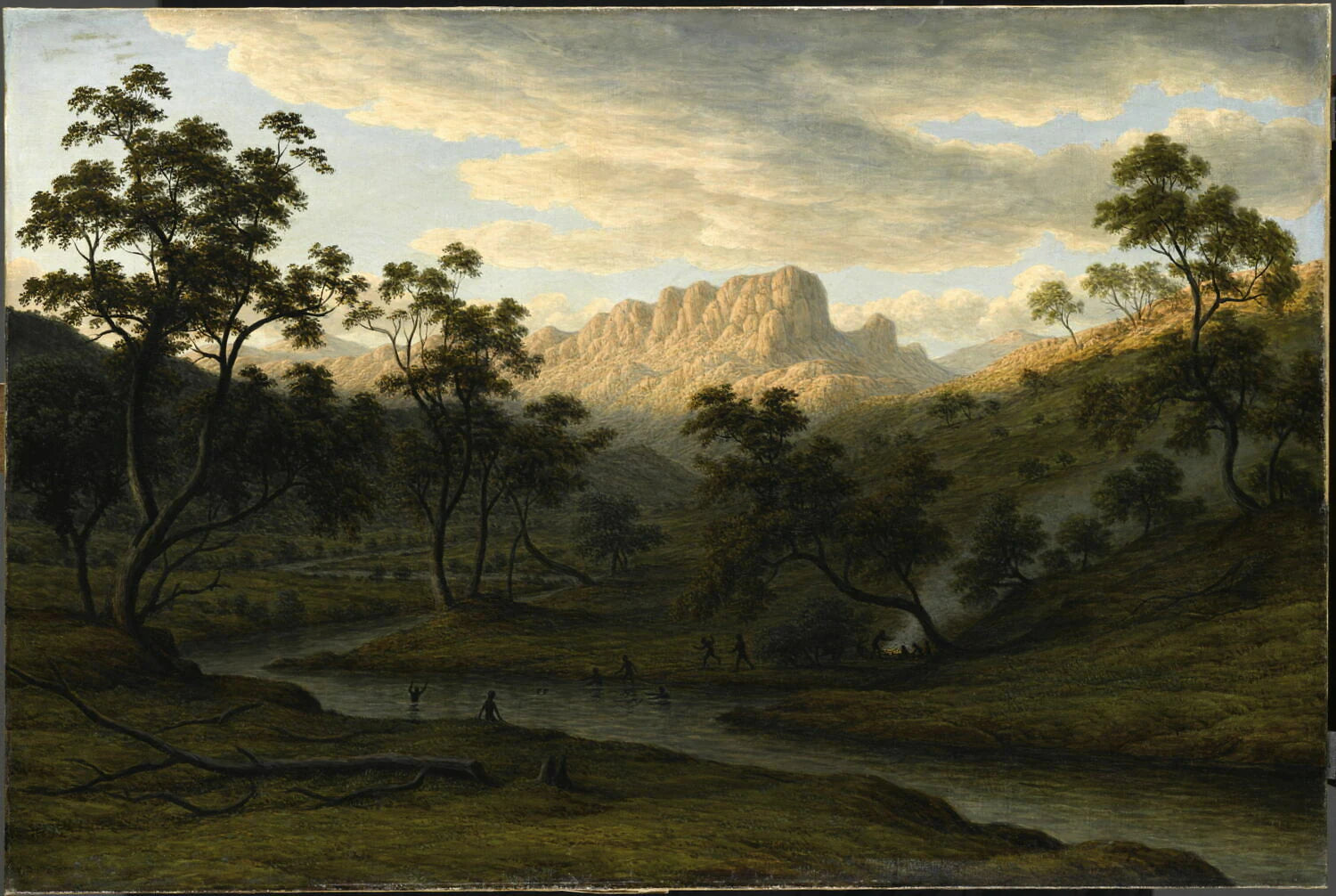 Soleil couchant à Ben Lomond, Tasmanie, 1840 - John Glover