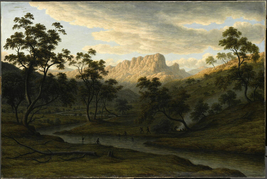 Soleil couchant à Ben Lomond, Tasmanie, 1840 - John Glover