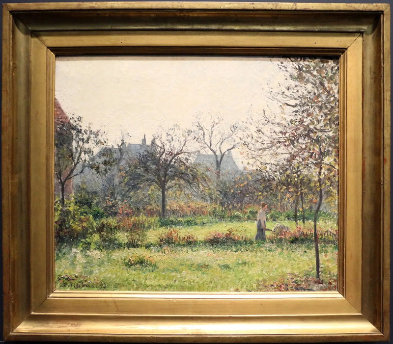 Soleil du matin, automne - Camille Pissarro
