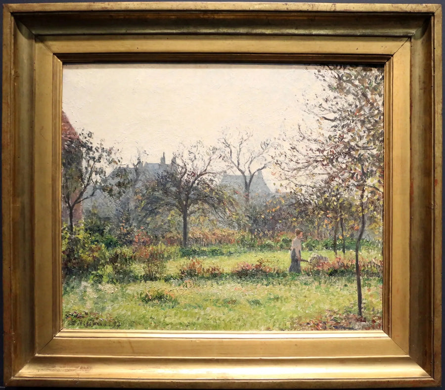 Soleil du matin, automne - Camille Pissarro