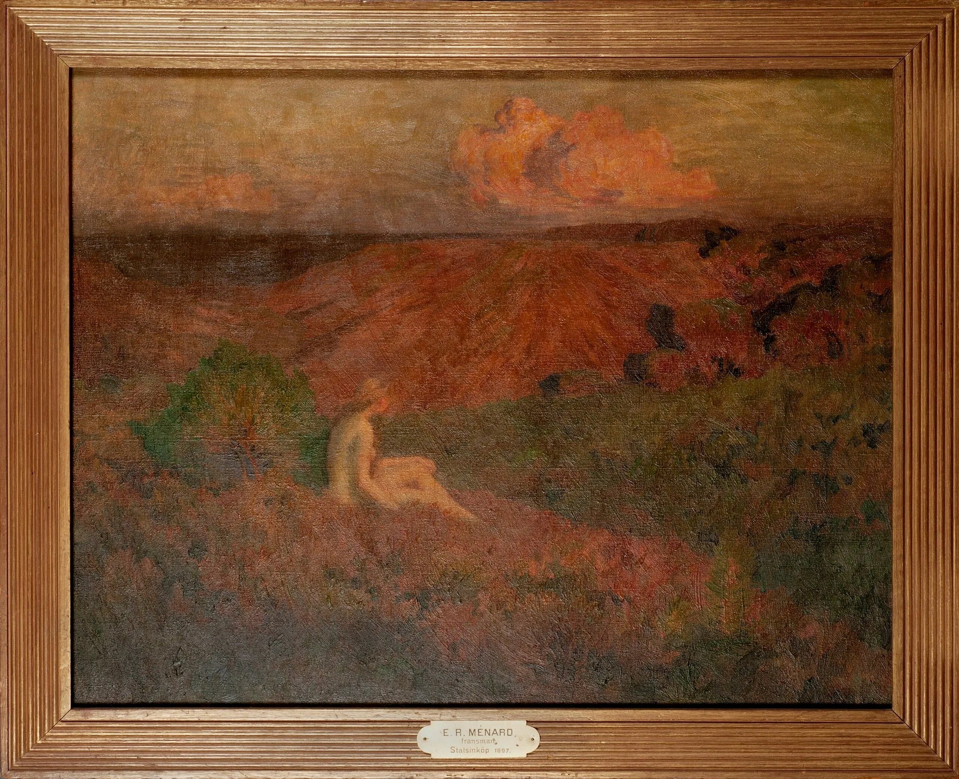 Solitude - René Ménard image 1 reproduction réalisée par Alpha Reproduction