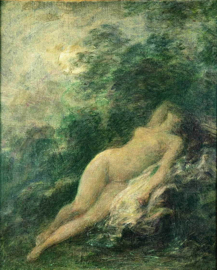 Sommeil de Diane (La nuit) (El sueño de Diana) - Henri Fantin-Latour