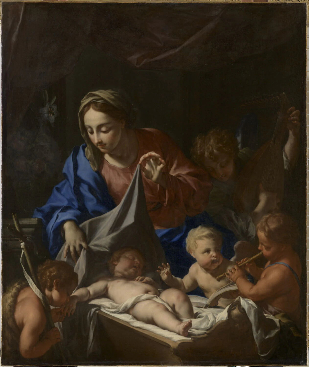 Le Sommeil de l'Enfant Jésus - Francesco Trevisani