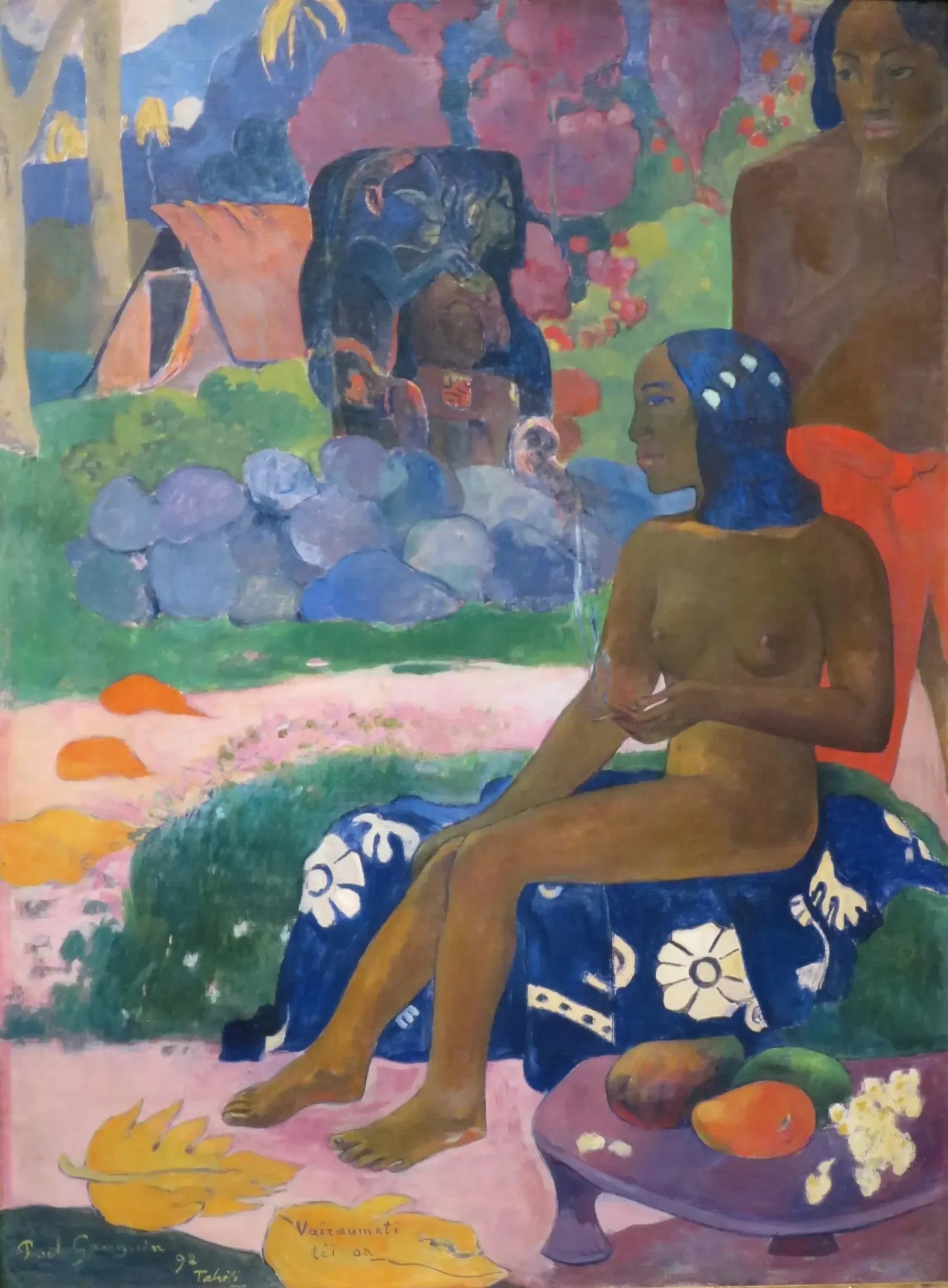 Son nom est Vairaumati - Paul Gauguin image 1 reproduction artisanale de tableau