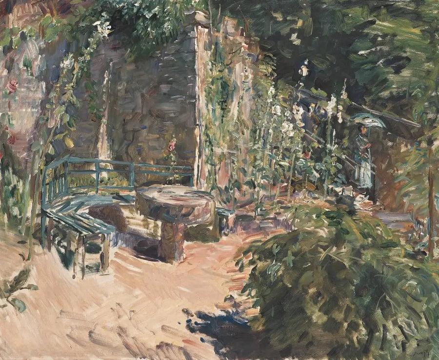 Sonnige Gartenecke - Max Slevogt