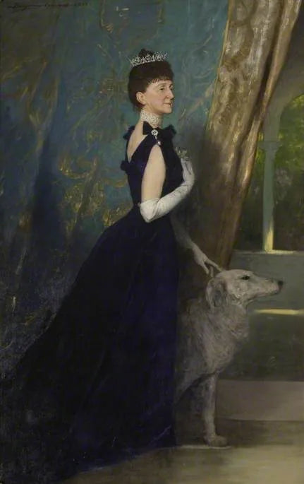 Sophia, Lady J. Paston Cooper - Jean-Joseph Benjamin-Constant image 1 reproduction artisanale de tableau