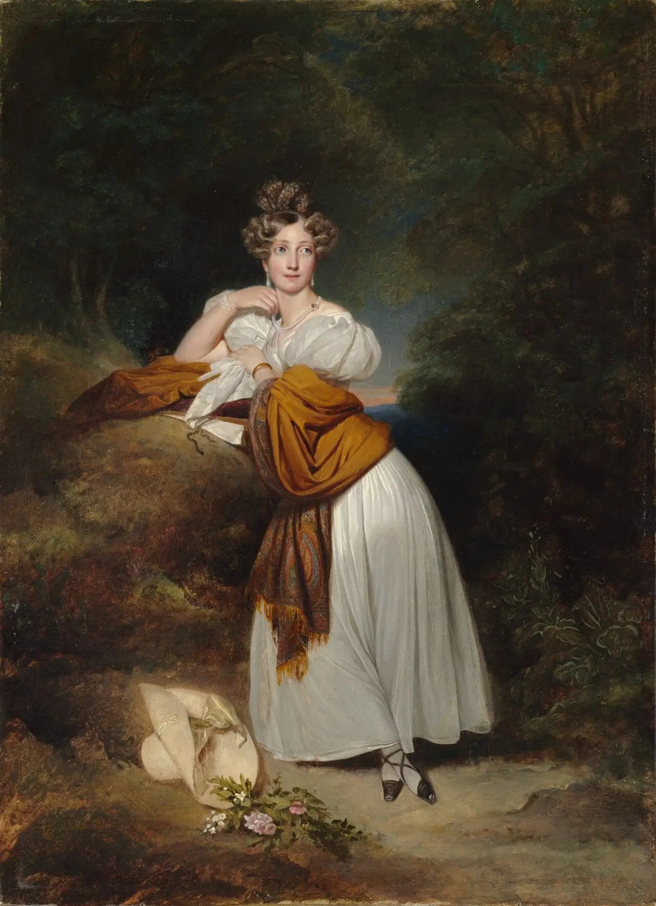 Sophie Guillemette, grande-duchesse de Bade (1801-1865) - Franz Xaver Winterhalter image 1 reproduction réalisée par Alpha Reproduction