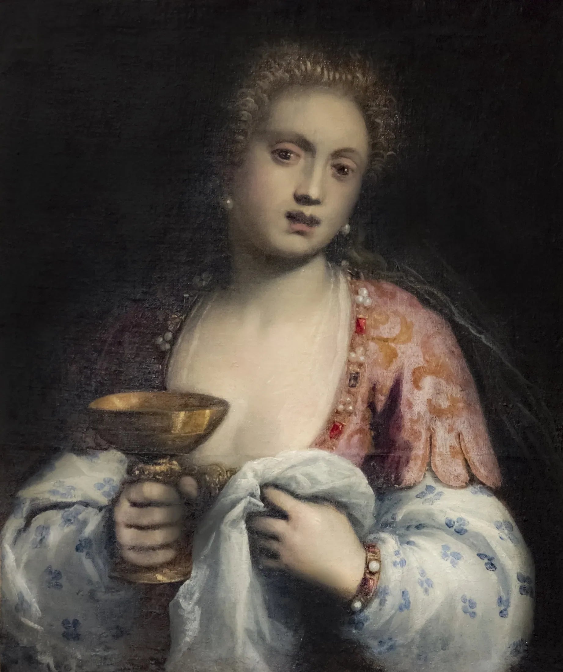 Sophonisbe - Jacopo Tintoretto image 1 reproduction artisanale de tableau