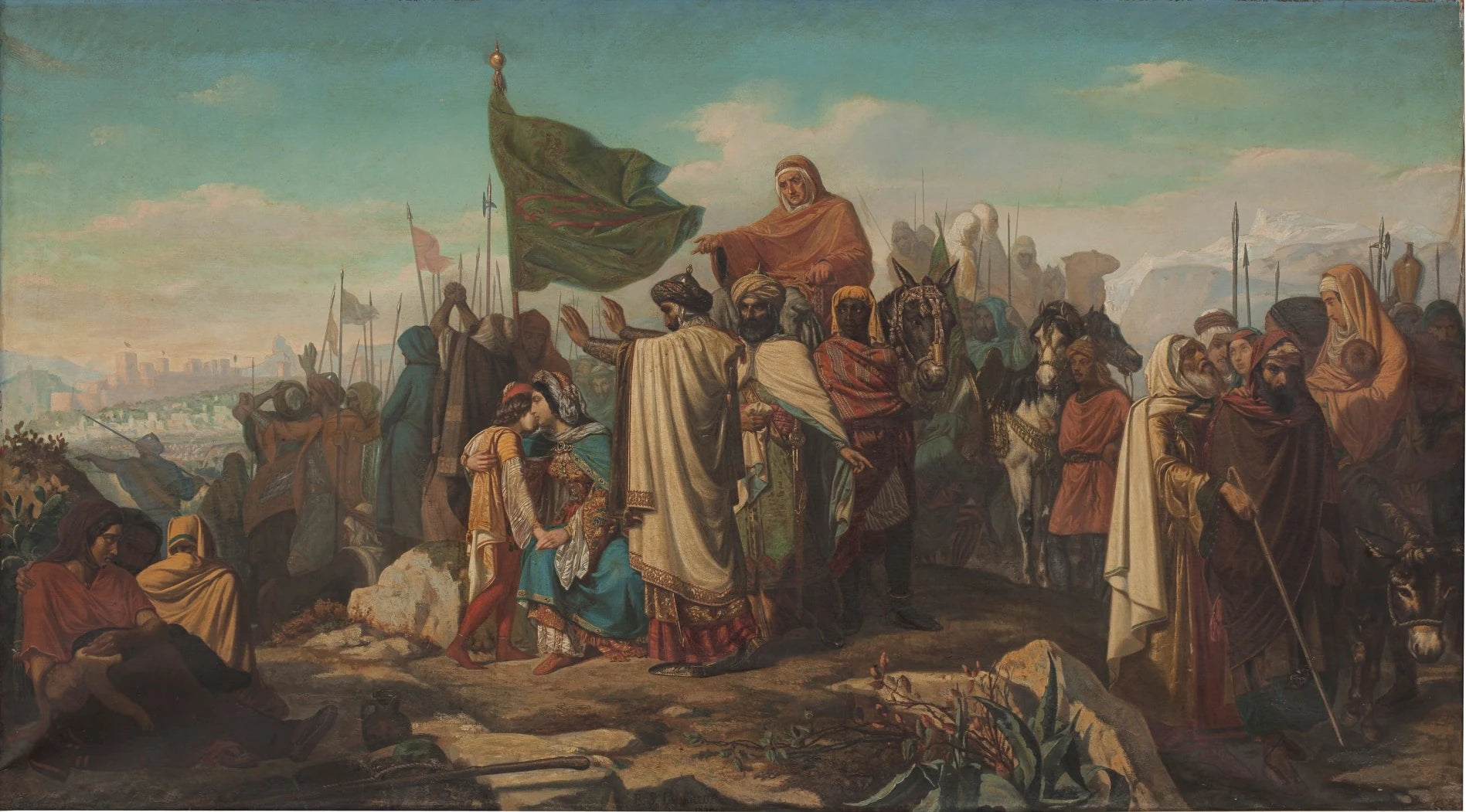 Le soupir du Maure - Benito Soriano Murillo
