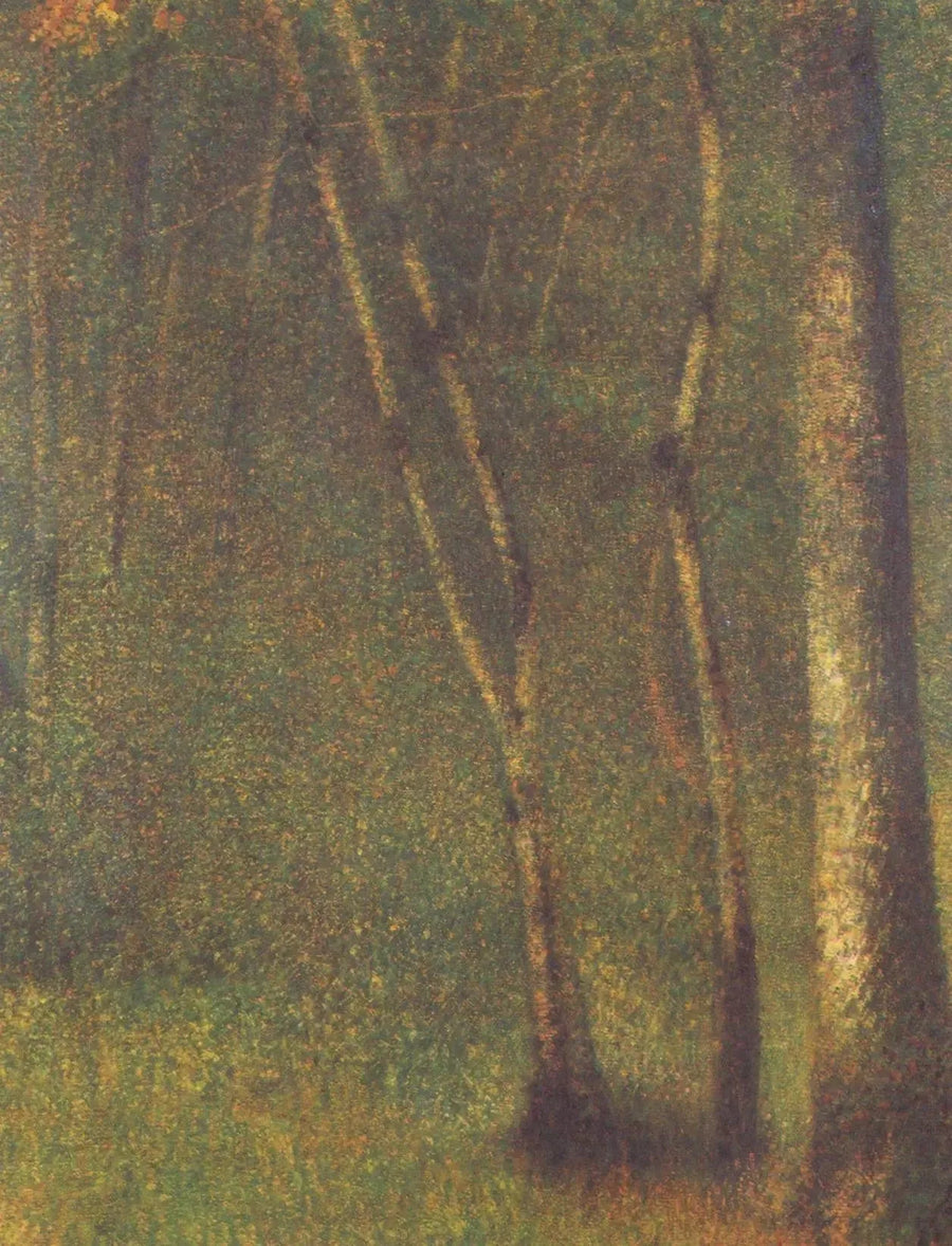 Sous-bois à Pontaubert - Georges Seurat