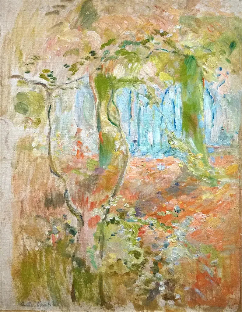 Sous bois en automne - Berthe Morisot