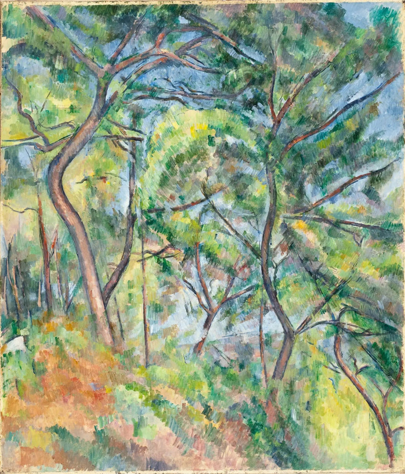 Sous-bois - Paul Cézanne