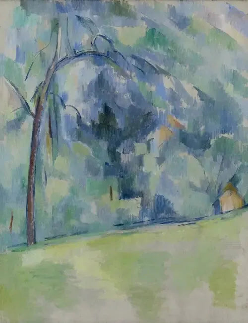 Sous-bois provençal - Paul Cézanne image 1 tableau peint à l’huile sur toile