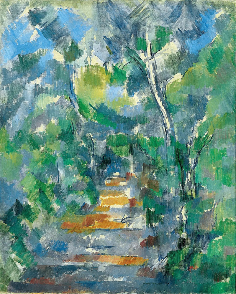 Sous-bois provençal - Paul Cézanne