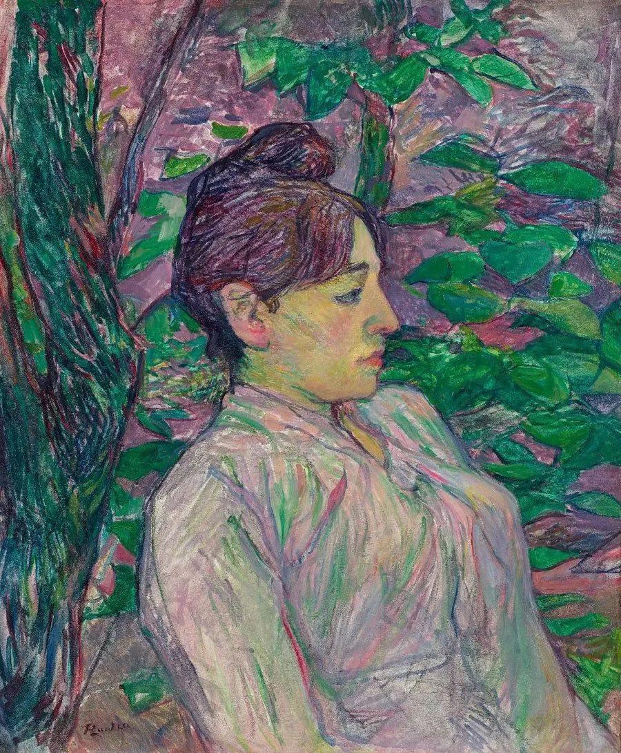 Sous la verdure - Henri de Toulouse-Lautrec