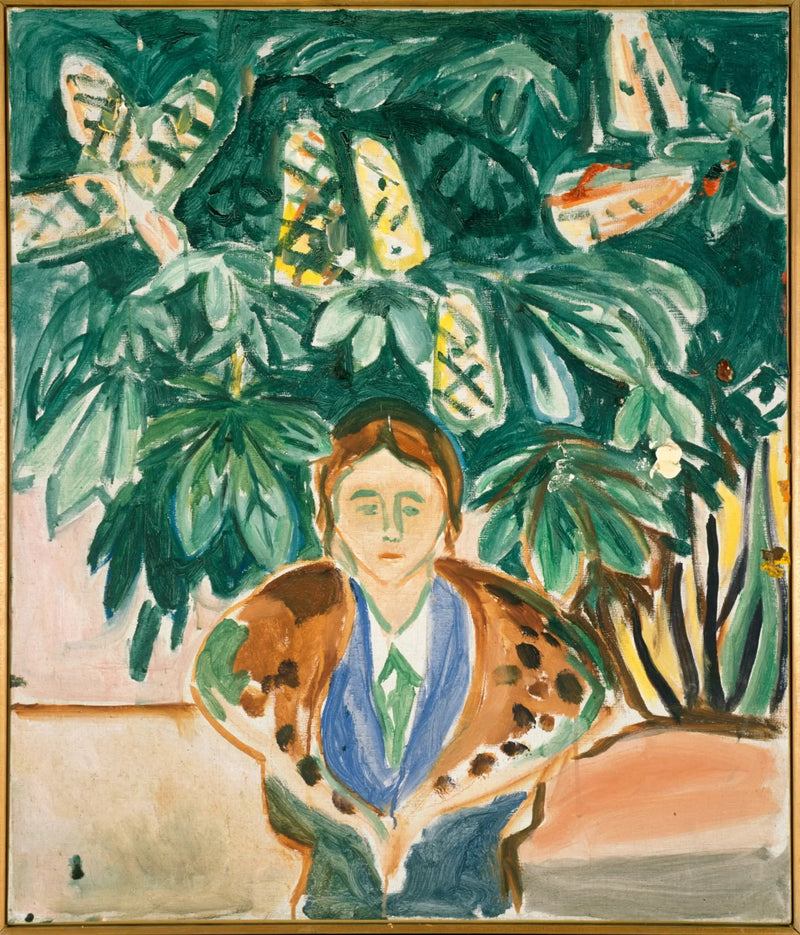Sous le châtaignier - Edvard Munch