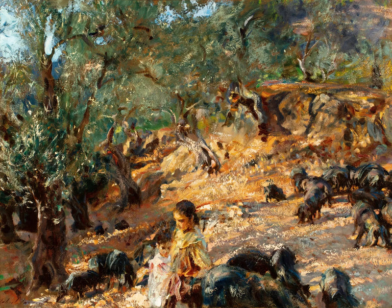 Sous les oliviers - John Singer Sargent
