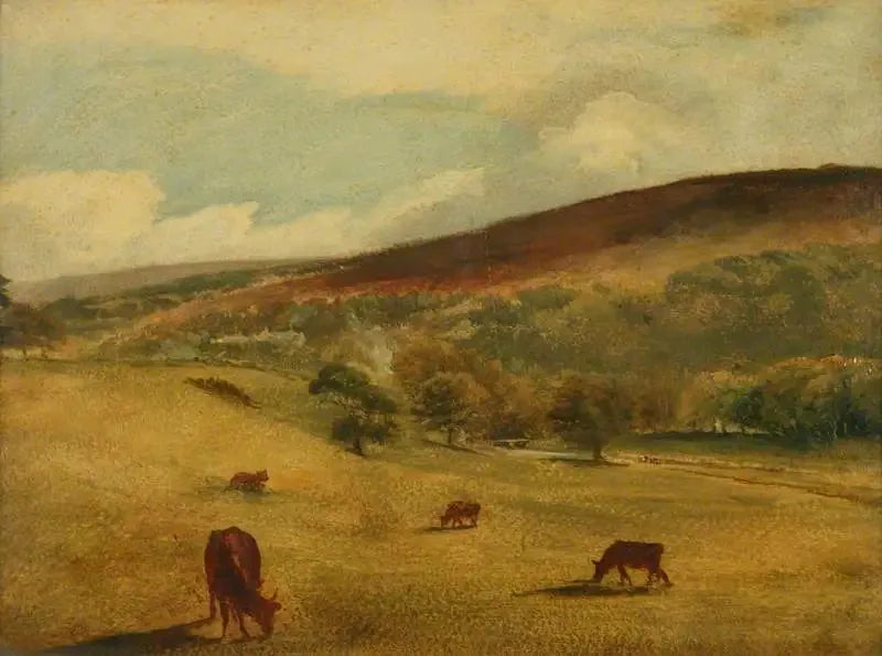 South Downs - John Constable image 1 copie de tableau peinte à la main