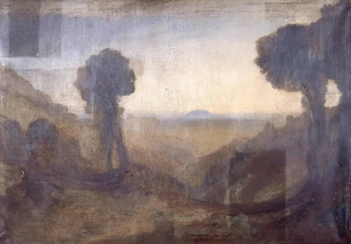 Southern Landscape - J. M. W. Turner image 1 copie de tableau peinte à la main