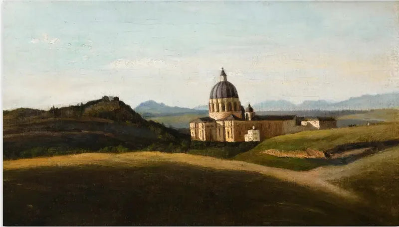 Souvenir d'Italie - Le Vatican et Saint-Pierre-Hors-les-Murs - Jean-Baptiste Camille Corot