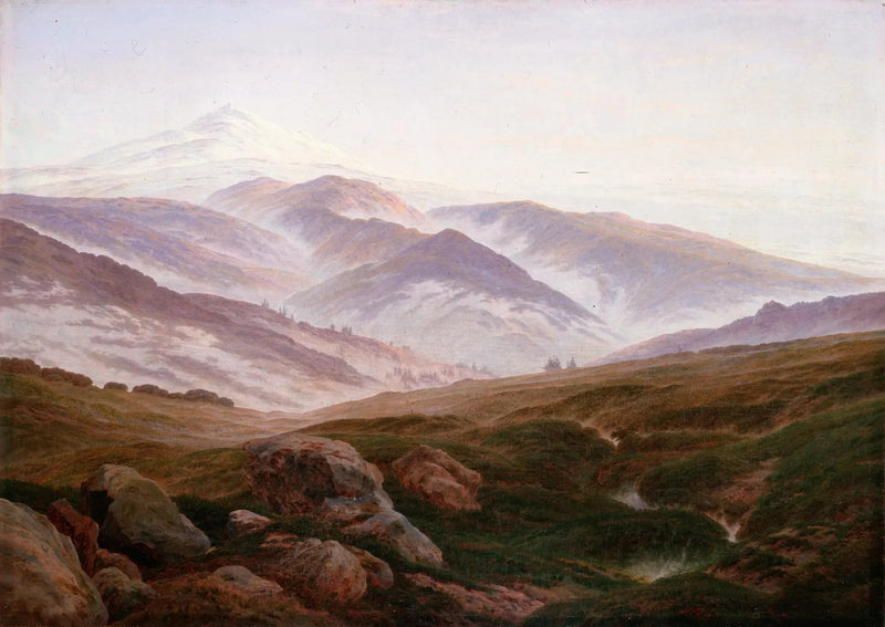 Souvenirs dans le massif des Géants - Caspar David Friedrich