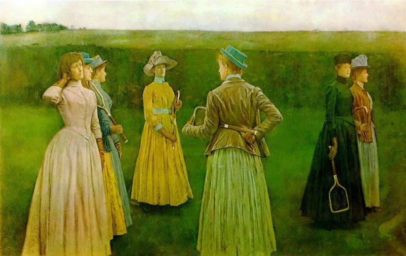 Souvenirs - Tennis sur gazon - Fernand Khnopff