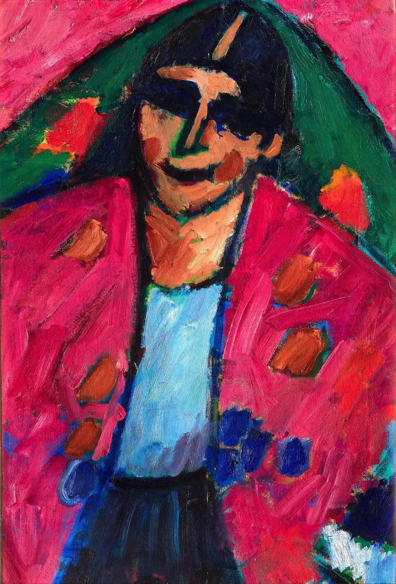 Spanier (Espagnol) - Alexej von Jawlensky image 1 reproduction réalisée par Alpha Reproduction
