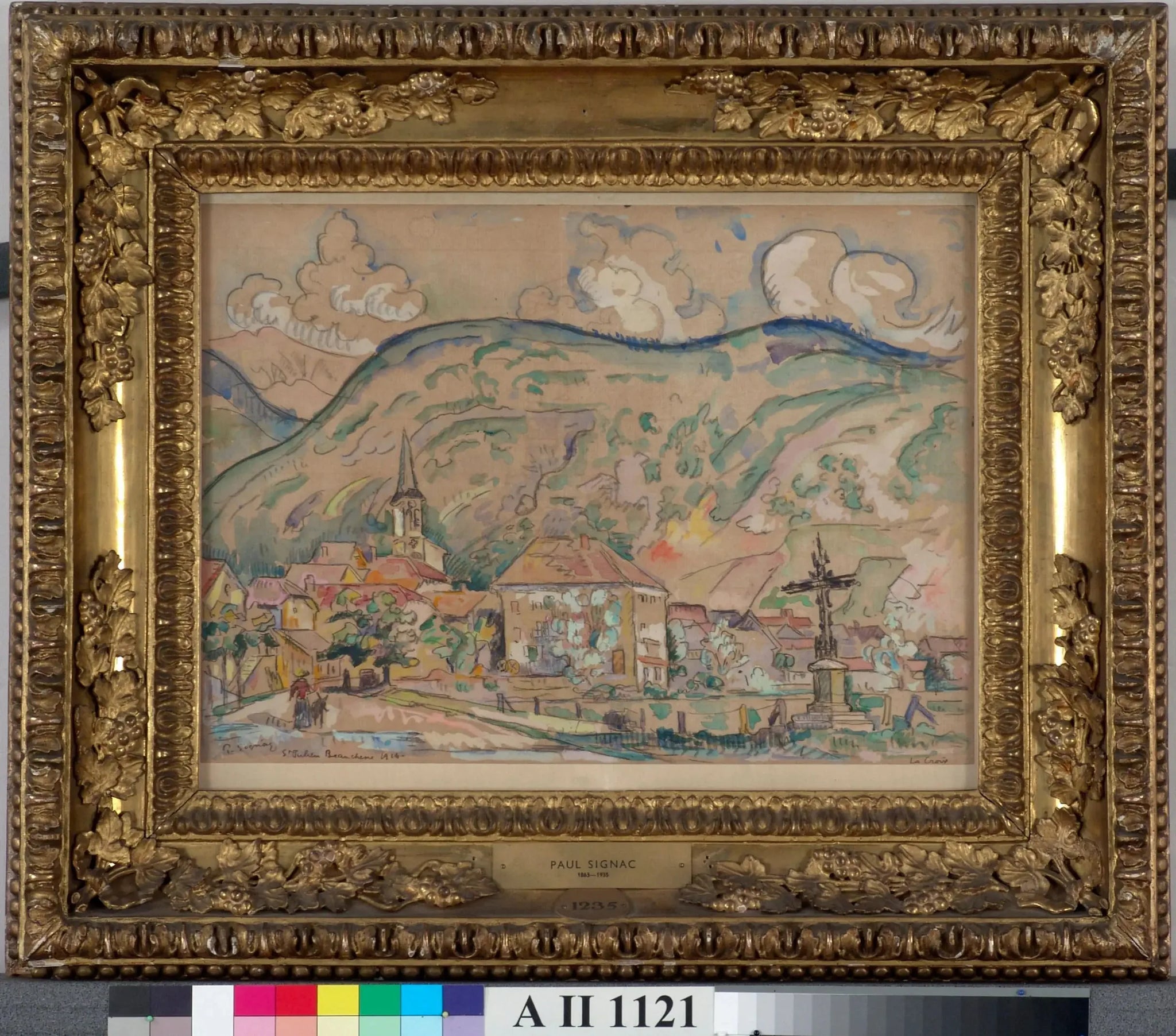 St Julien-Beauchêne - Paul Signac image 1 reproduction artisanale de tableau