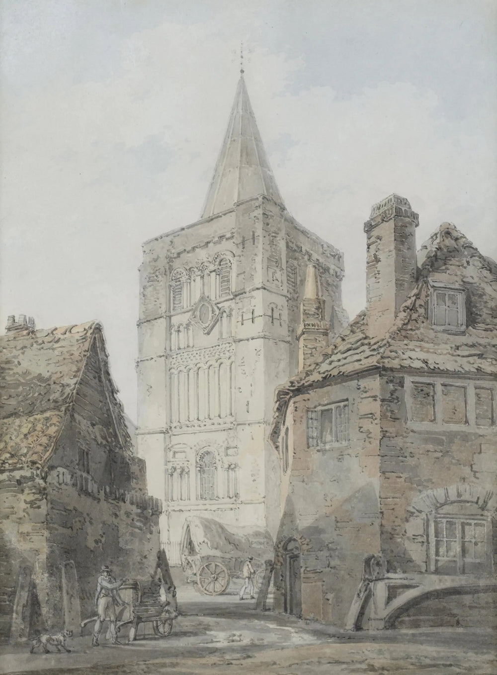 St Mary's Church, Dover - J. M. W. Turner image 1 tableau peint à l’huile sur toile