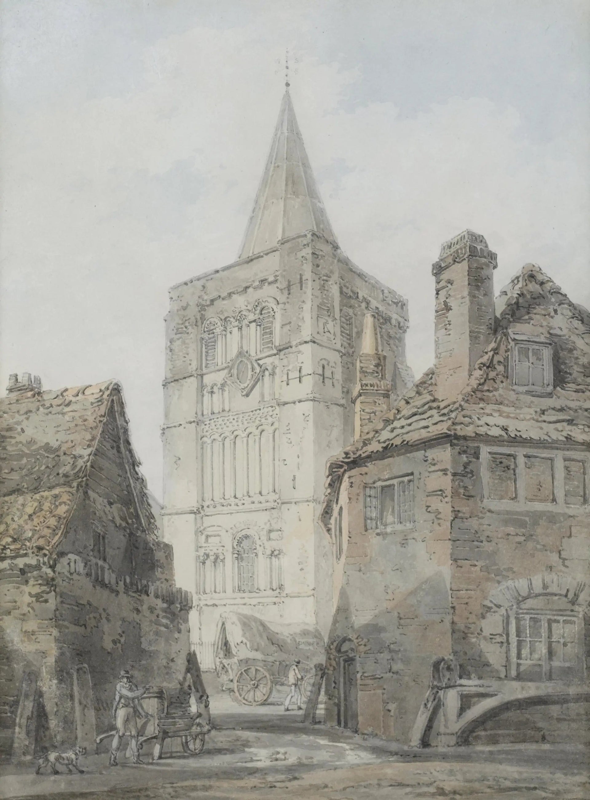 St Mary's Church, Dover - J. M. W. Turner image 1 tableau peint à l’huile sur toile