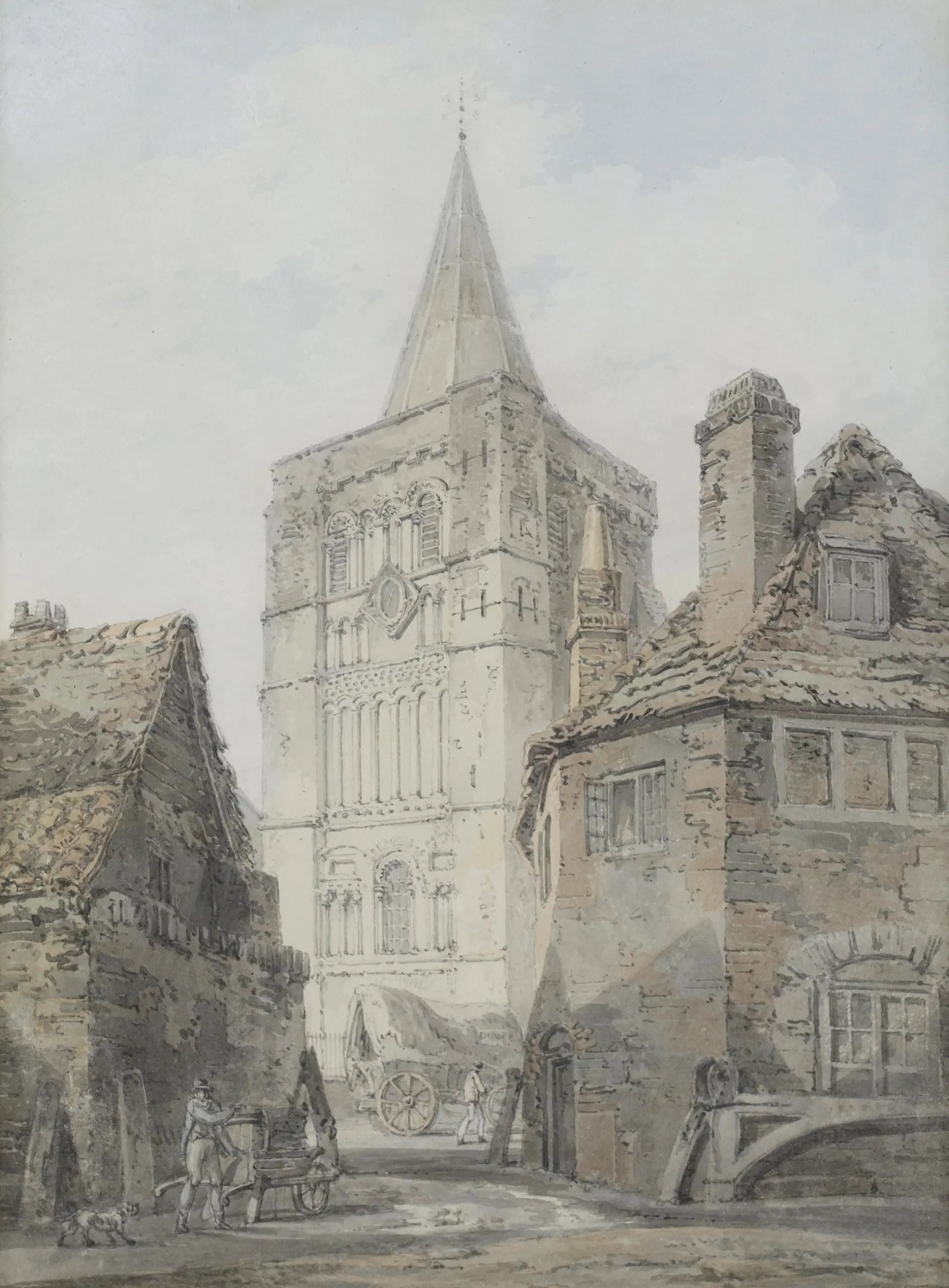 St Mary's Church, Dover - J. M. W. Turner image 1 tableau peint à l’huile sur toile