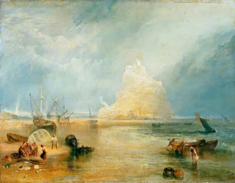 St Michael's Mount, Cornwall - J. M. W. Turner