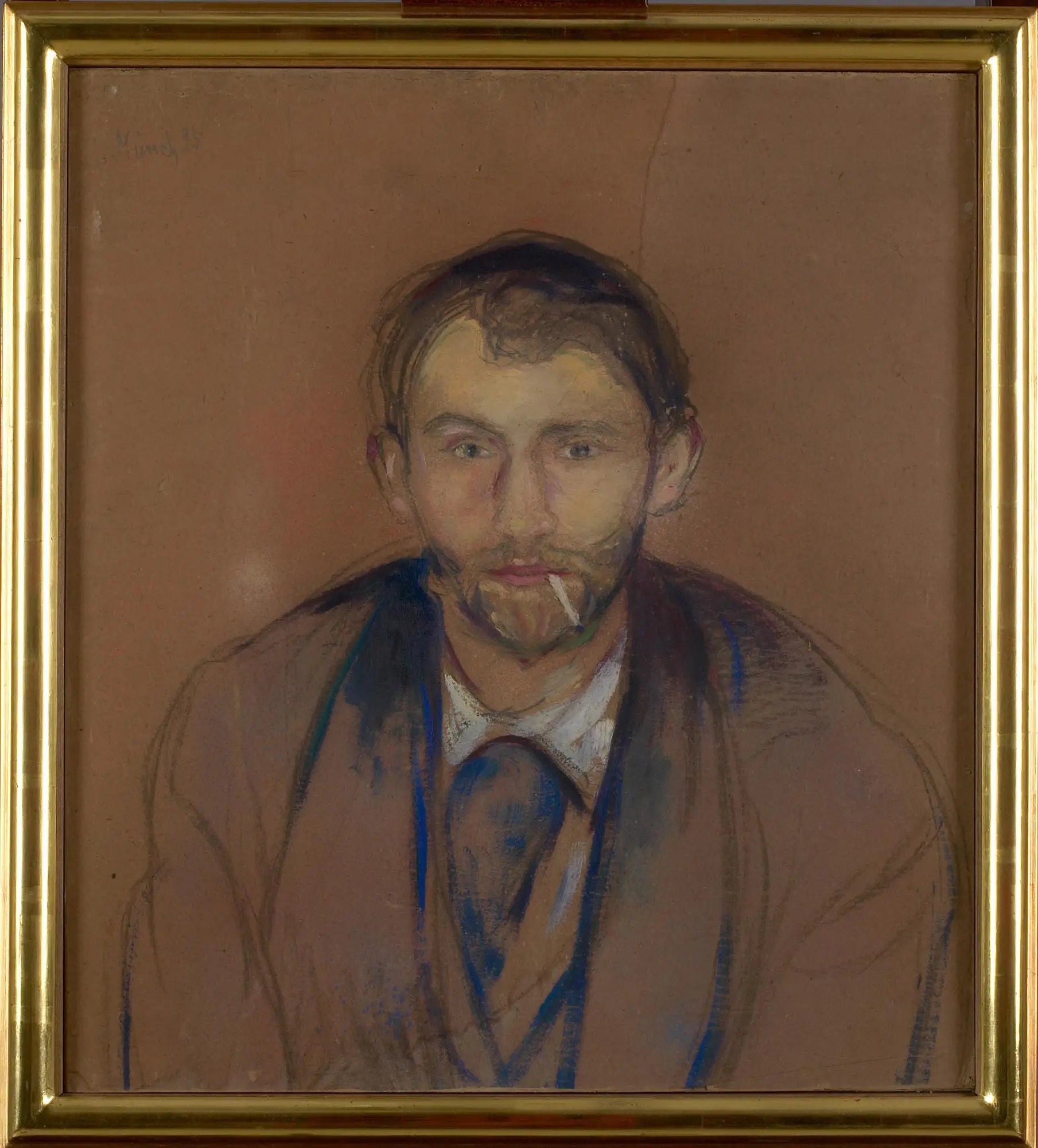 Stanisław Przybyszewski - Edvard Munch image 1 reproduction artisanale de tableau